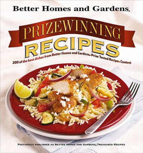 Book cover for Better Homes and Gardens Prizewinning Recipes by Better Homes and Gardens Books