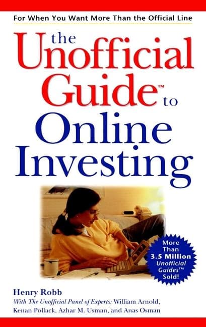 Book cover for The Unofficial Guide to Online Investing by Robb, Henry F.