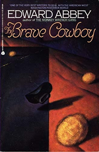 Book cover for The Brave Cowboy by Abbey, Edward