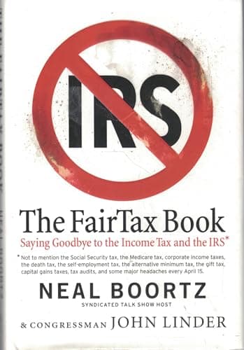 Book cover for The FairTax Book by Neal Boortz