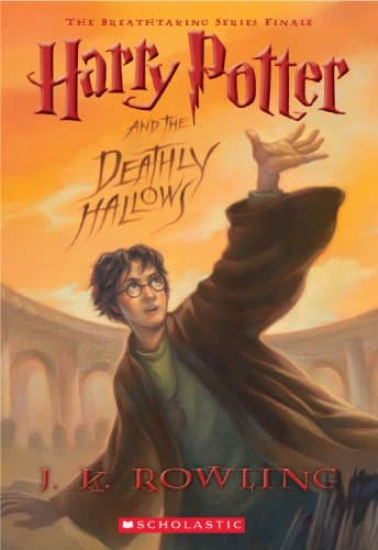 Book cover for Harry Potter and the Deathly Hallows (Book 7) by j-k-rowling