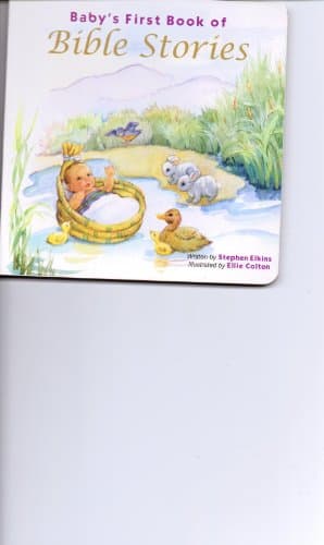 Book cover for Baby's First Book of Bible Stories by Stephen Elkins