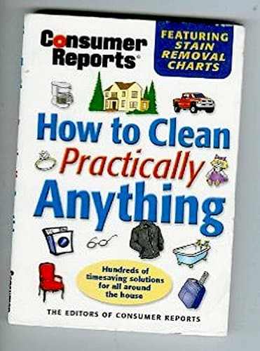 Book cover for How to Clean Practically Anything May 2002 by Bette LaGow