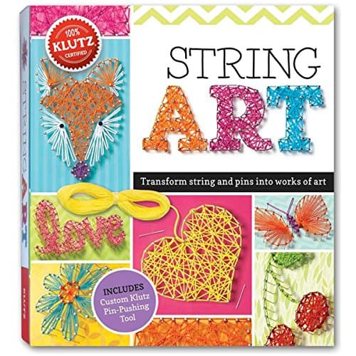 Book cover for Klutz String Art Book Kit by The Editors of Klutz
