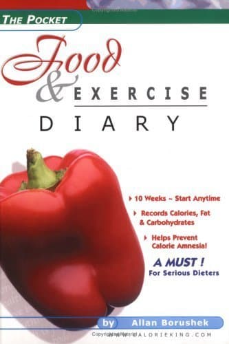 Book cover for The Pocket Food and Exercise Diary by Borushek, Allan