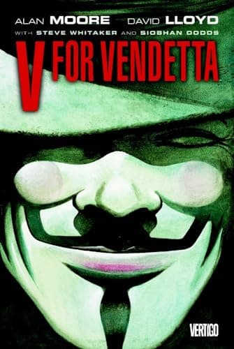 Book cover for V for Vendetta by Moore, Alan
