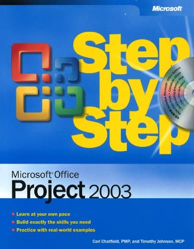 Book cover for Microsoft® Office Project 2003 Step by Step by Carl Chatfield