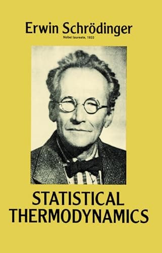 Book cover for Statistical Thermodynamics by Erwin Schrodinger