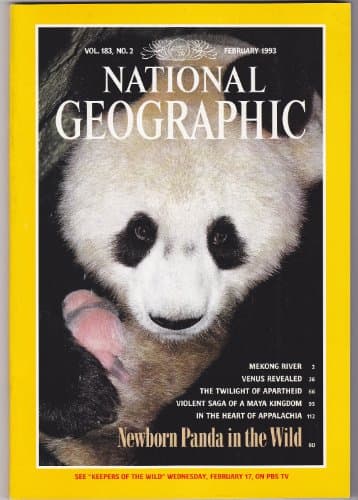Book cover for National Geographic: Feb. 1993 by National Geographic Society