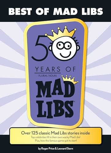Book cover for Best of Mad Libs: Over 125 Classic Mad Libs Stories Inside by Price, Roger
