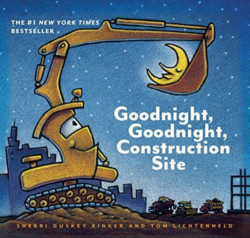 Book cover for Goodnight, Goodnight, Construction Site by Rinker, Sherri Duskey