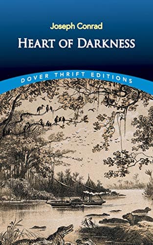 Book cover for Heart of Darkness (Dover Thrift Editions: Classic Novels) by Joseph Conrad
