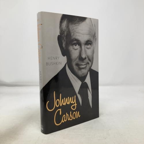 Book cover for Johnny Carson by Bushkin, Henry