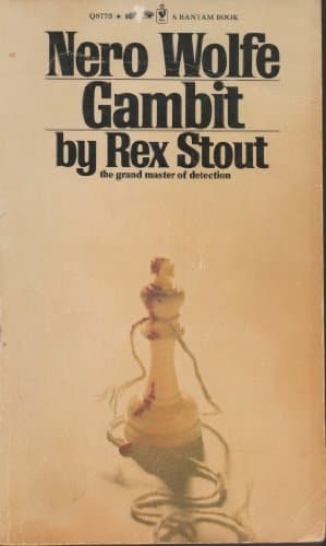 Book cover for Gambit by Stout, Rex