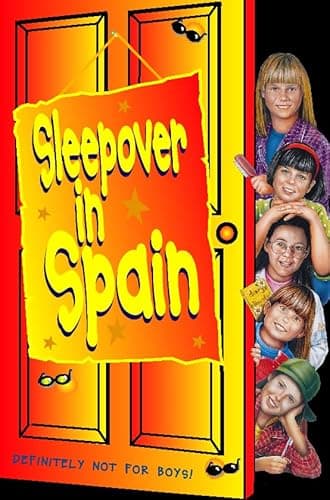 Book cover for Sleepover in Spain (The Sleepover Club) by Narinder Dhami