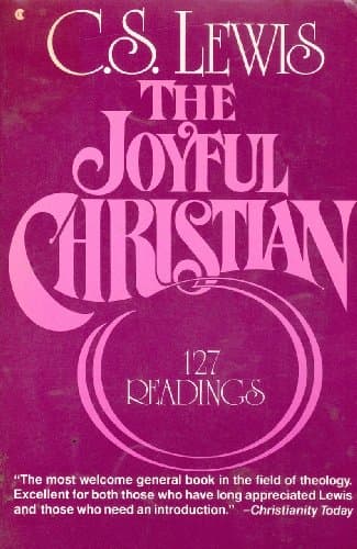 Book cover for The Joyful Christian by Lewis, C.S.