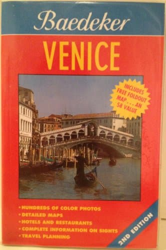 Book cover for Baedeker Venice (BAEDEKER'S VENICE) by Printing