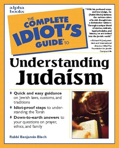 Book cover for The Complete Idiot's Guide to Understanding Judaism by Benjamin Blech