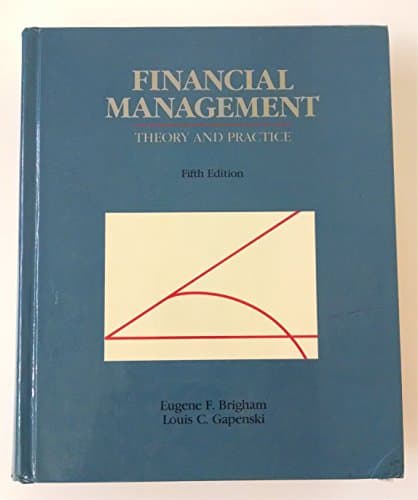 Book cover for Financial Management: Theory and Practice (Dryden Press Series in Economics) by Brigham, Eugene F.