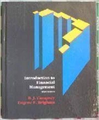 Book cover for Introduction to Financial Management (Dryden Press Series in Finance) by B.J. Campsey