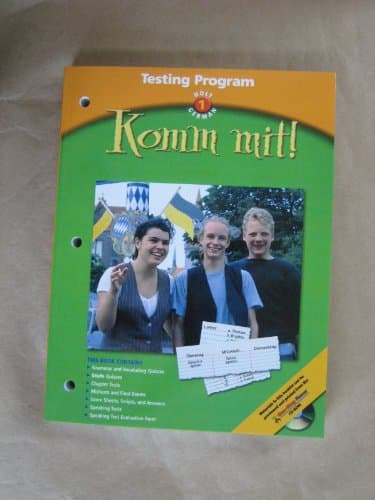 Book cover for Testing Prg Komm Mit LV 1 2003 by Holt, Rinehart and Winston, Inc.