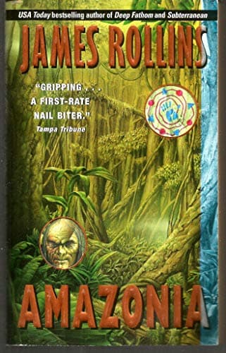 Book cover for Amazonia by Rollins, James
