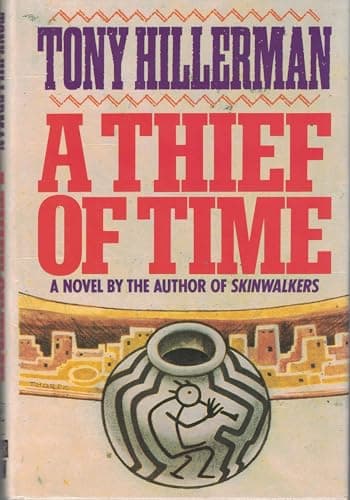 Book cover for A Thief of Time by Hillerman, Tony