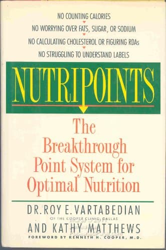 Book cover for Nutripoints: The Breakthrough Point System for Optimal Nutrition by Vartabedian, Roy E.