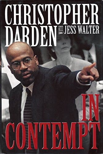 Book cover for In Contempt by Darden, Christopher A.