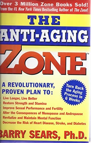 Book cover for The Anti-Aging Zone by Sears, Barry