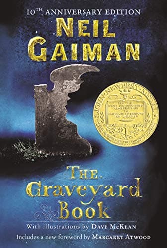 Book cover for The Graveyard Book by Gaiman, Neil