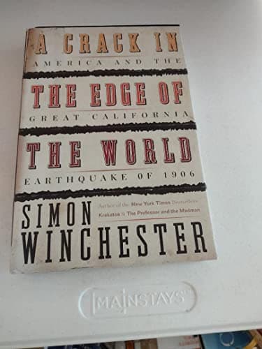 Book cover for A Crack in the Edge of the World: America and the Great California Earthquake of 1906 by Winchester, Simon