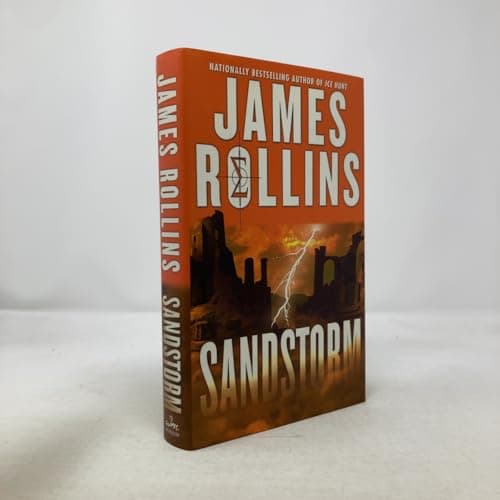 Book cover for Sandstorm: A Sigma Force Novel by Rollins, James