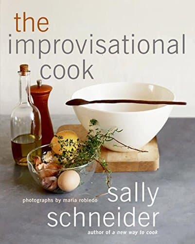 Book cover for The Improvisational Cook by Schneider, Sally