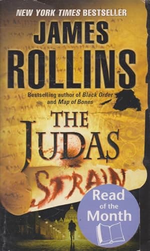 Book cover for The Judas Strain: A Sigma Force Novel by Rollins, James