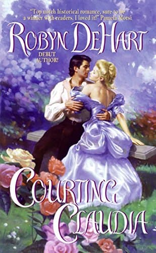 Book cover for Courting Claudia by DeHart, Robyn
