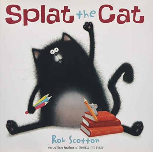 Book cover for Splat the Cat by Scotton, Rob