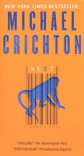 Book cover for Next by Crichton, Michael
