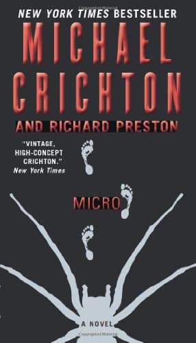 Book cover for Micro: A Novel by Crichton, Michael