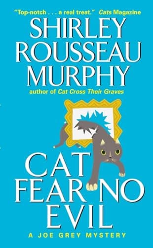 Book cover for Cat Fear No Evil (Joe Grey Cat Mystery Series, 9) by Murphy, Shirley Rousseau