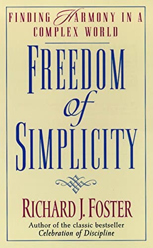Book cover for Freedom of Simplicity by Foster, Richard J.