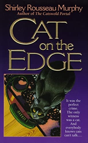 Book cover for Cat on the Edge: A Joe Grey Mystery (Joe Grey Cat Mystery Series, 1) by Murphy, Shirley Rousseau