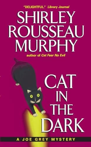 Book cover for Cat in the Dark: A Joe Grey Mystery (Joe Grey Cat Mystery Series, 4) by Murphy, Shirley Rousseau