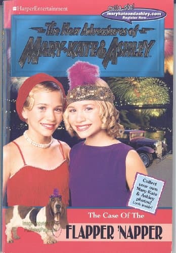 Book cover for The Case of the Flapper 'Napper (The New Adventures of Mary-Kate & Ashley, No. 21) (New Adventures of Mary-Kate & Ashley, 21) by Olsen, Mary-Kate & Ashley