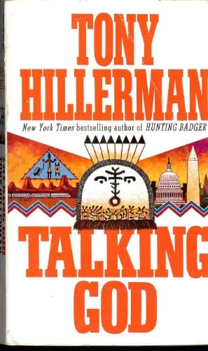 Book cover for Talking God by Hillerman, Tony