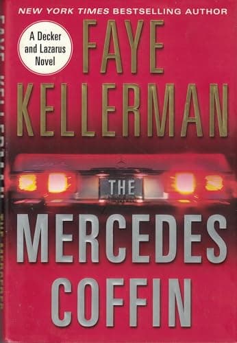 Book cover for The Mercedes Coffin: A Decker and Lazarus Book by Kellerman, Faye