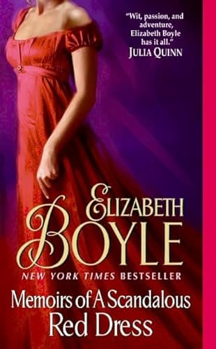 Book cover for Memoirs of a Scandalous Red Dress by Boyle, Elizabeth