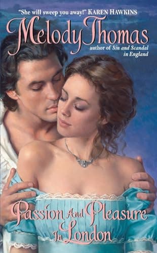 Book cover for Passion and Pleasure in London (Charmed and Dangerous) by Thomas, Melody