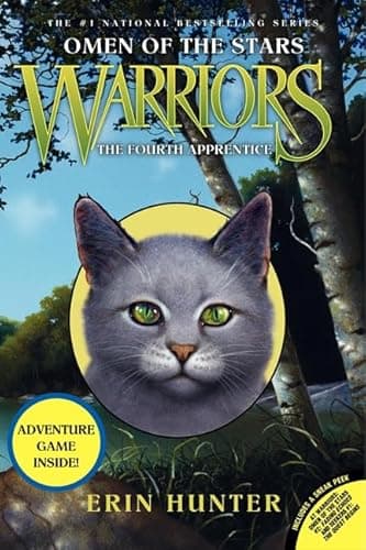 Book cover for Warriors: Omen of the Stars #1: The Fourth Apprentice by Hunter, Erin