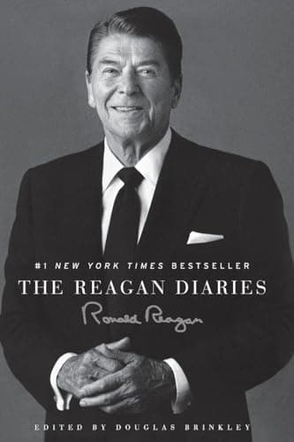 Book cover for The Reagan Diaries by Reagan, Ronald